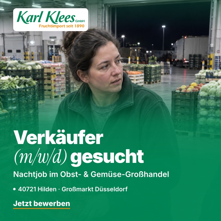 Verkäufer prüft Ware